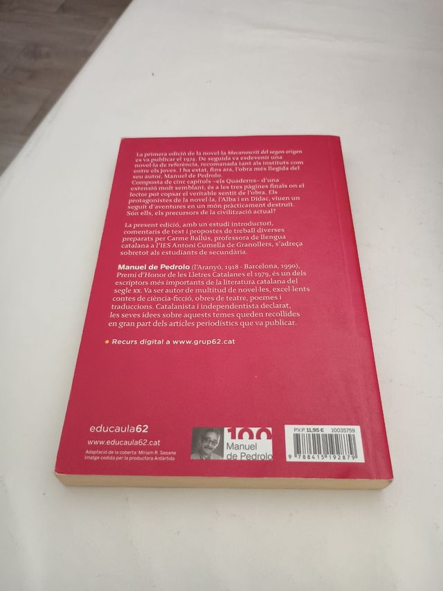 Mecanoscrit del segon origen: Inclou recurs dig...