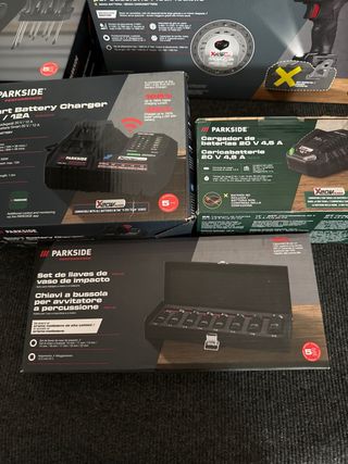 Llave de impacto Parkside 20V performance