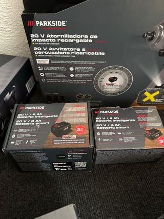 Llave de impacto Parkside 20V performance