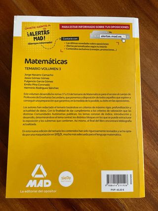 Profesores de Enseñanza Secundaria Matemáticas ...