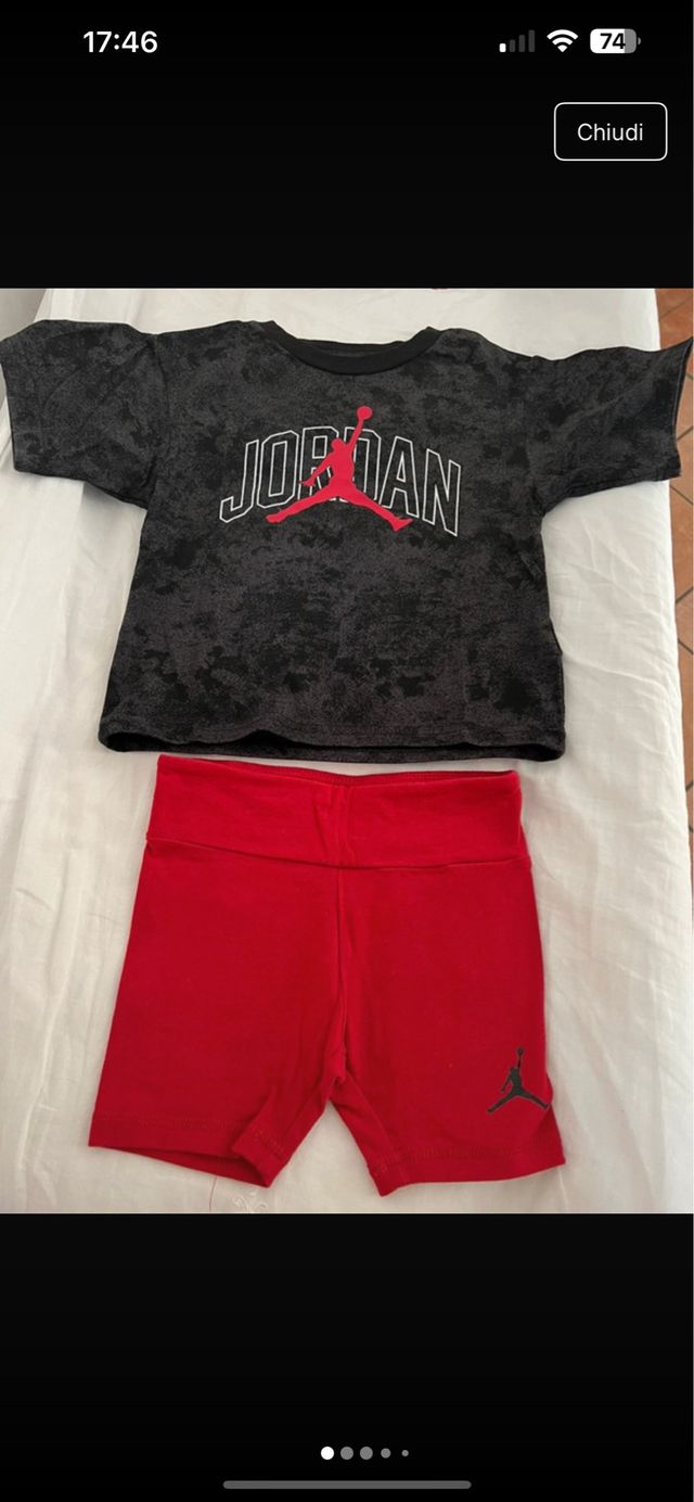 Completo Jordan bimbo Tg 3-