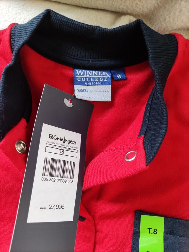 Chándal Infantil Jesuitinas Nuevo Sin Estrenar