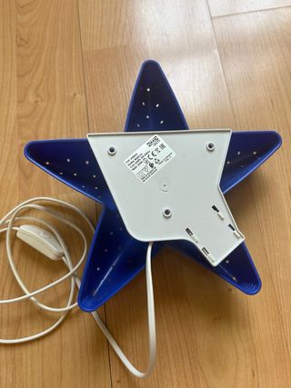 Lampara estrella IKEA azul