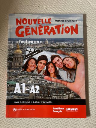 NOUVELLE GENERATION A1/A2 LIVRE/EXERCICES+CD+DVD