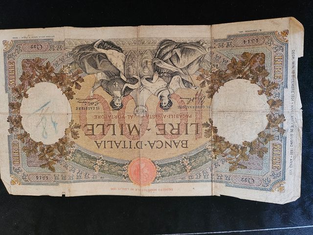 Banconota 1000 Lire 1930