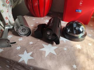 Cámaras seguridad falsas - 3uds