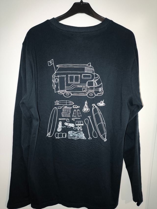 Sudadera negra - Camping