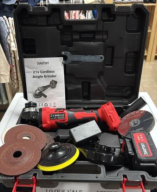 Amoladora Angular Inalámbrica 21V