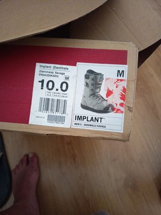 Botas Vans Implant Snowboard
