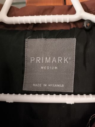 Cazadora marrón Primark M
