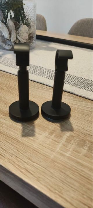 Barra Extensible para Cortina y soportes ajustable