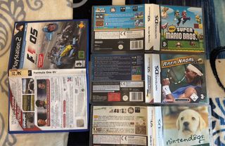 Juegos Nintendo DS y PS2: Mario, Nadal...