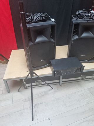 Ibiza AMP-800: Etapa potencia + 2 Bafles