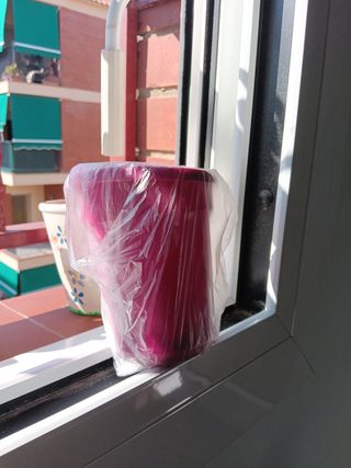 Vaso Aloha Tupperware morado - Gran capacidad