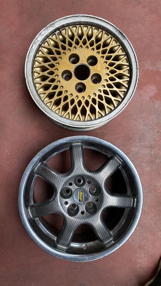 Llantas ATS 16" carbono. 2 llantas únicas