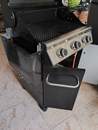 Barbacoa gas 3 fuegos