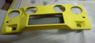Frontal fibra R8 - salpicadero
