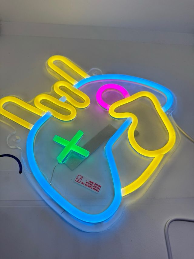 Luz neón gamer rock - LED