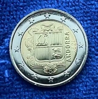 Moneda 2 euro Andorra 2021. Vendo