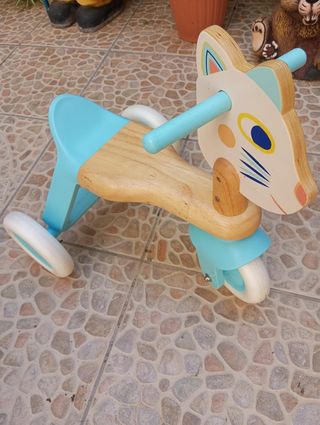 Correpasillos Gato Madera