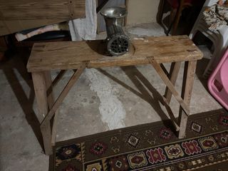 Picadora manual antigua