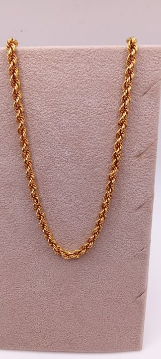 Cadena oro 18k - Collar dorado