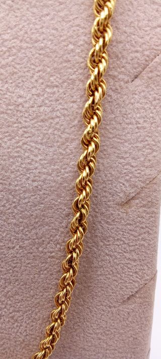 Cadena oro 18k - Collar dorado