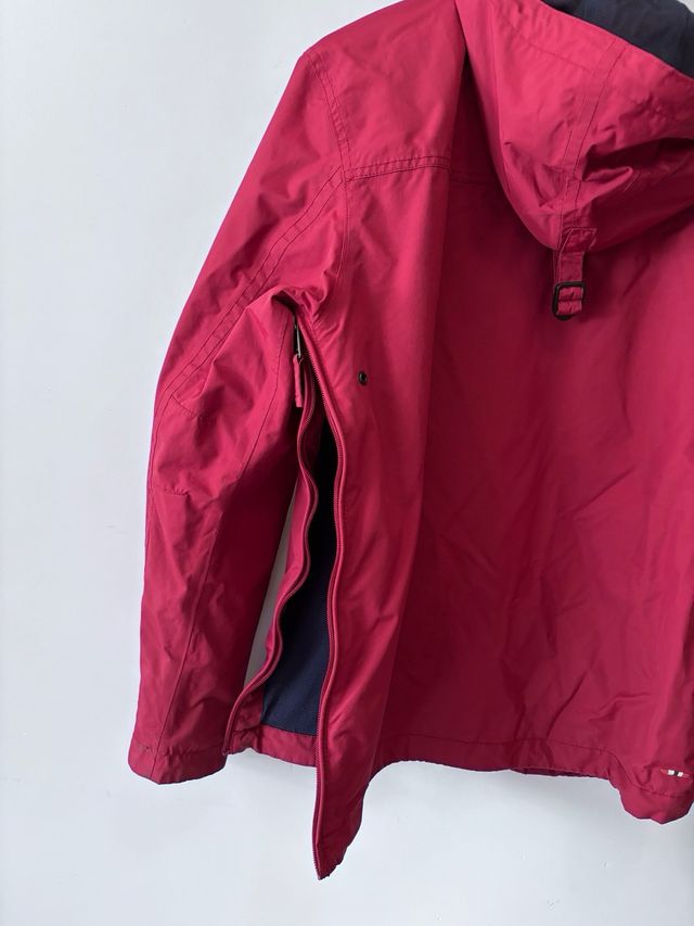 Napapijri Rainforest Anorak Burgundy Quarter Zip W