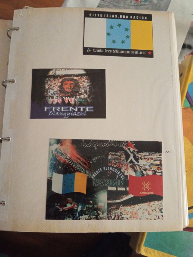 Pegatinas Frente Blanquiazul