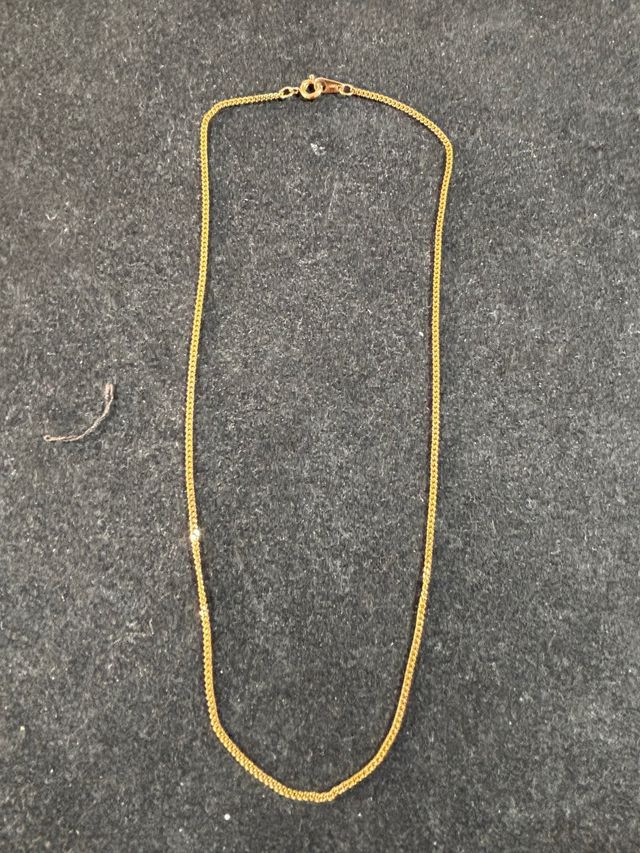 Cadena dorada 40cm - Nueva