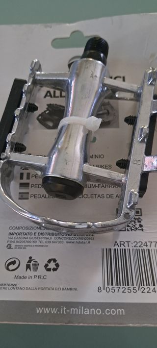 Pedali bici alluminio - nuovi