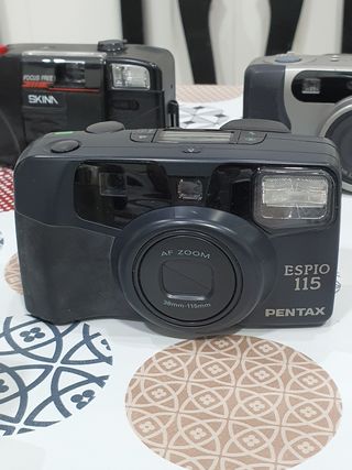 Cámaras vintage: Espio, Nikon, etc.