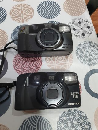 Cámaras vintage: Espio, Nikon, etc.