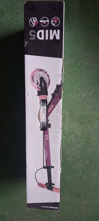 Patinete Oxelo Mid 5 hasta 9 años y altura 1.50 m
