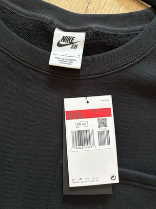 Sudadera Nike SB negra talla L