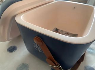 Polarbox Nevera playa azul y plata