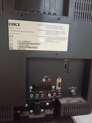 TV OKI V15A - 15" HDMI TDT