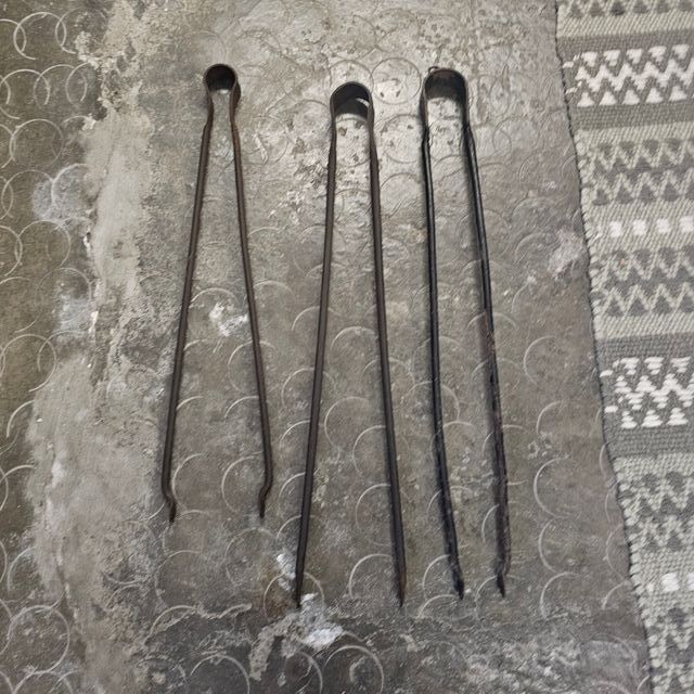 3 Pinze camino antiche