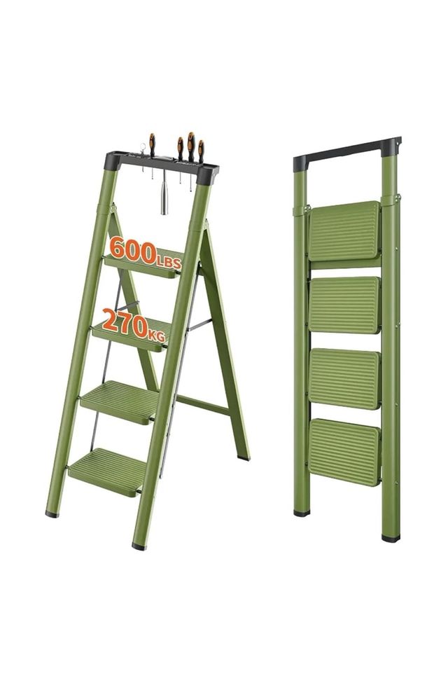 Escalera Plegable 270kg - Verde