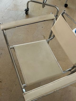 2 sillas vintage + mesa auxiliar