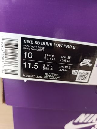 Nike SB Dunk Low Pro B Parachute Beige/Desert
