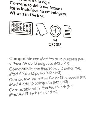 Logitech Flip Folio ipad Pro 13" / iPad Air 13"