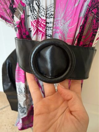 Mini abito kimono floreale