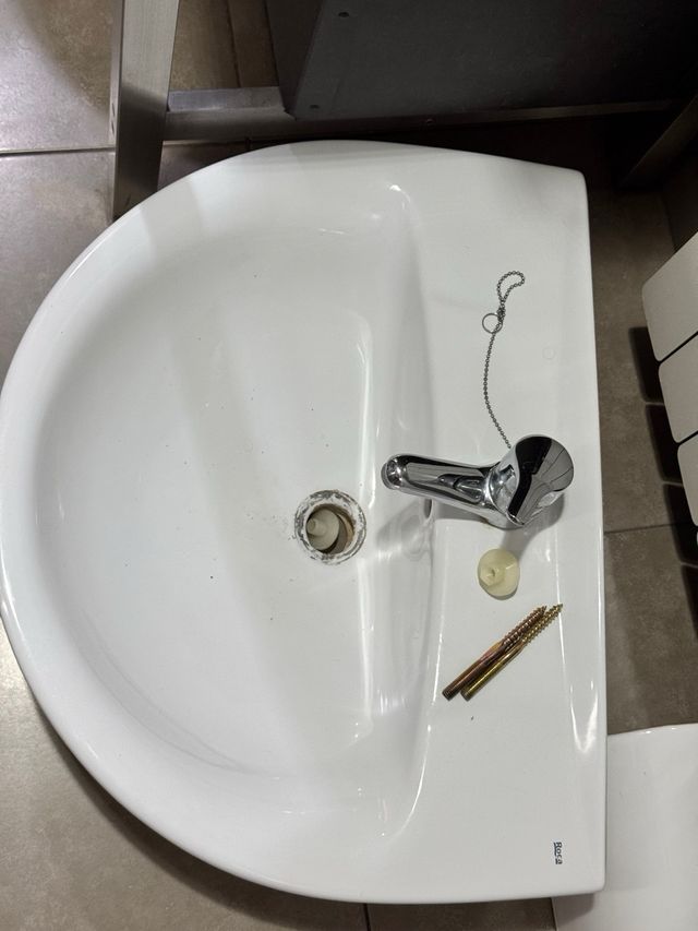 Lavabo Roca Victoria blanco