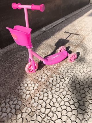 Patinete infantil rosa Juguetos