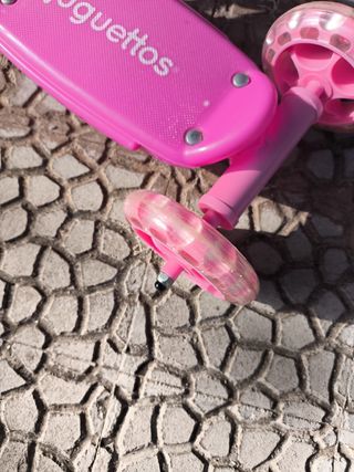 Patinete infantil rosa Juguetos