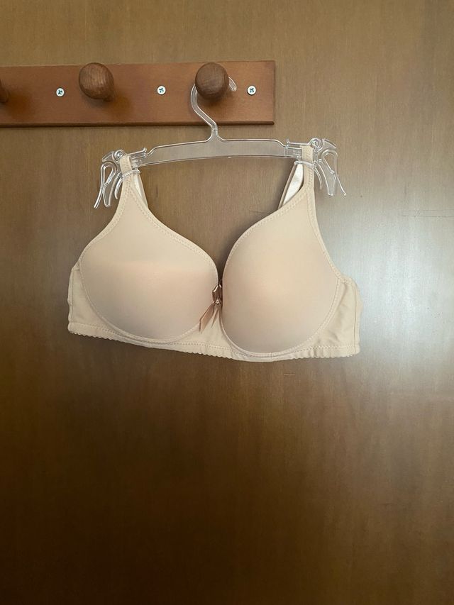 Reggiseno beige senza ferretto