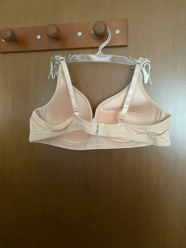 Reggiseno beige senza ferretto