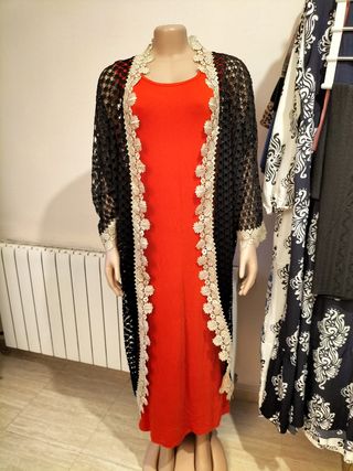 Vestido y chaqueta de verano