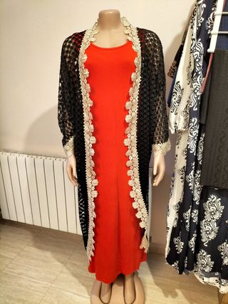 Vestido y chaqueta de verano